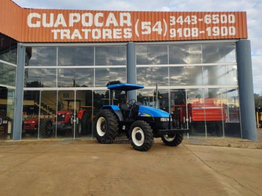 NEW HOLLAND - TRATOR TL 75 - 2008/2008 - Azul - R$ 135.000,00